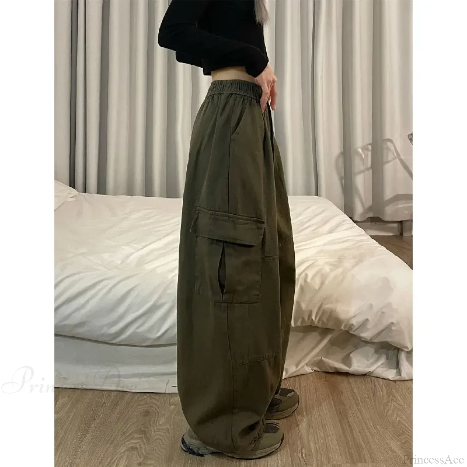 Casual Harajuku Y2K Cargo Pants - Image 5