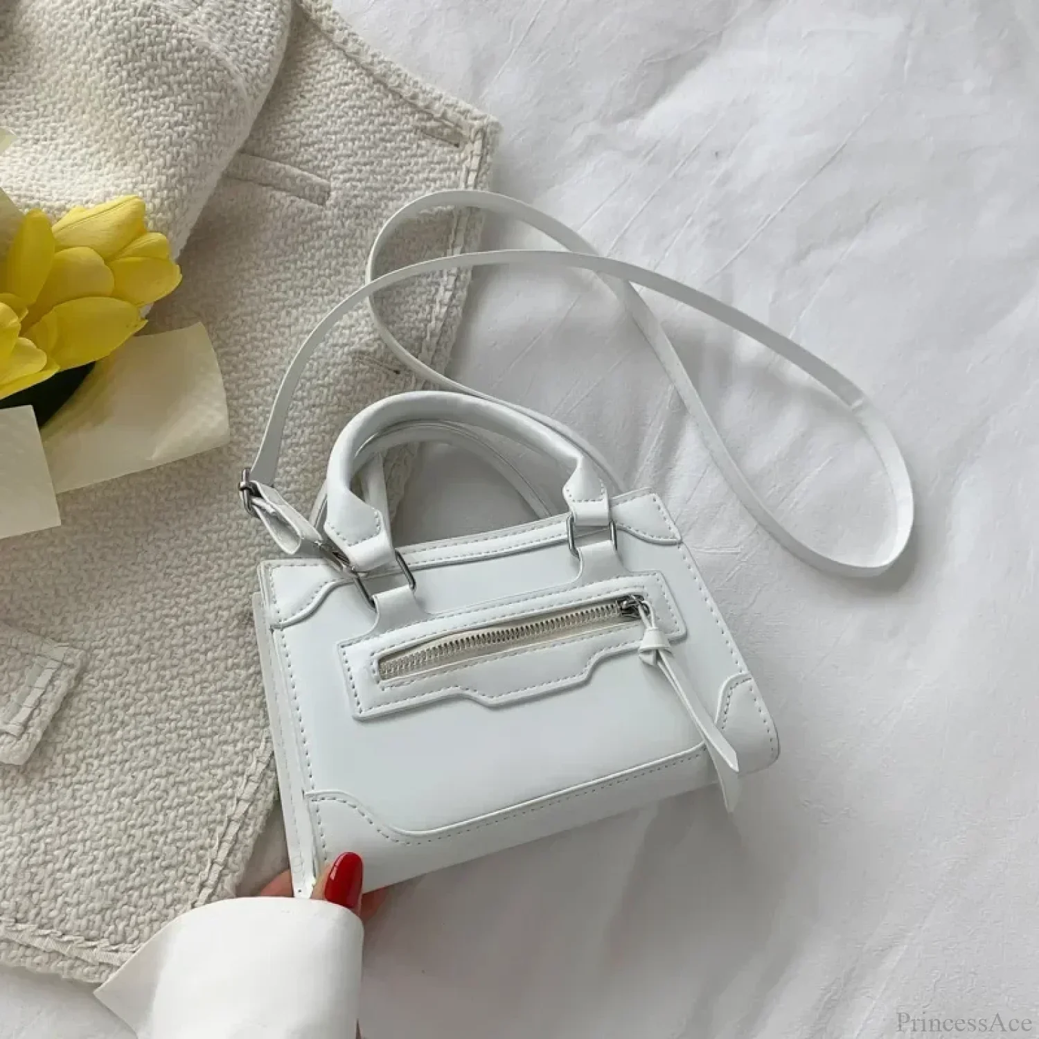 Casual Western Style Small Crossbody Handbag - Image 12