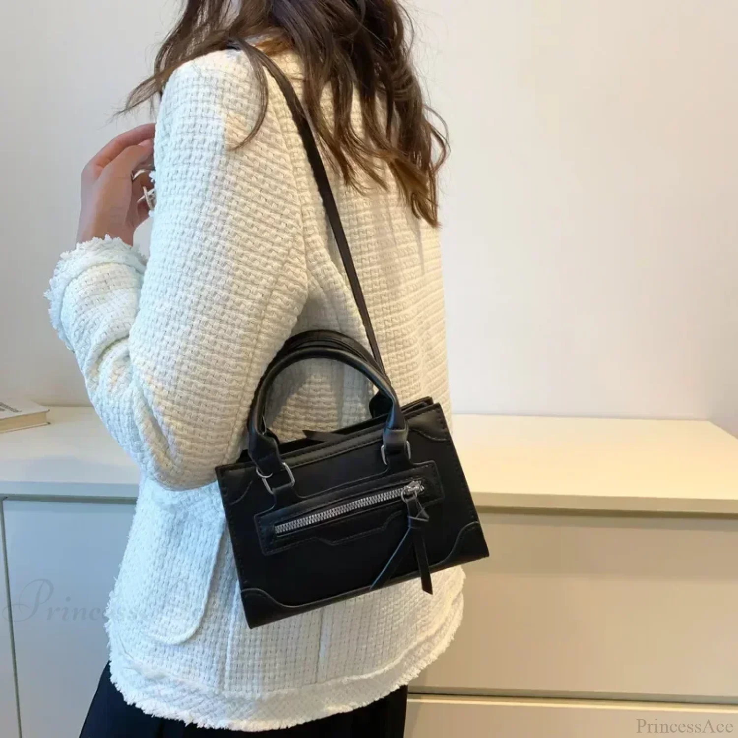 Casual Western Style Small Crossbody Handbag - Image 3