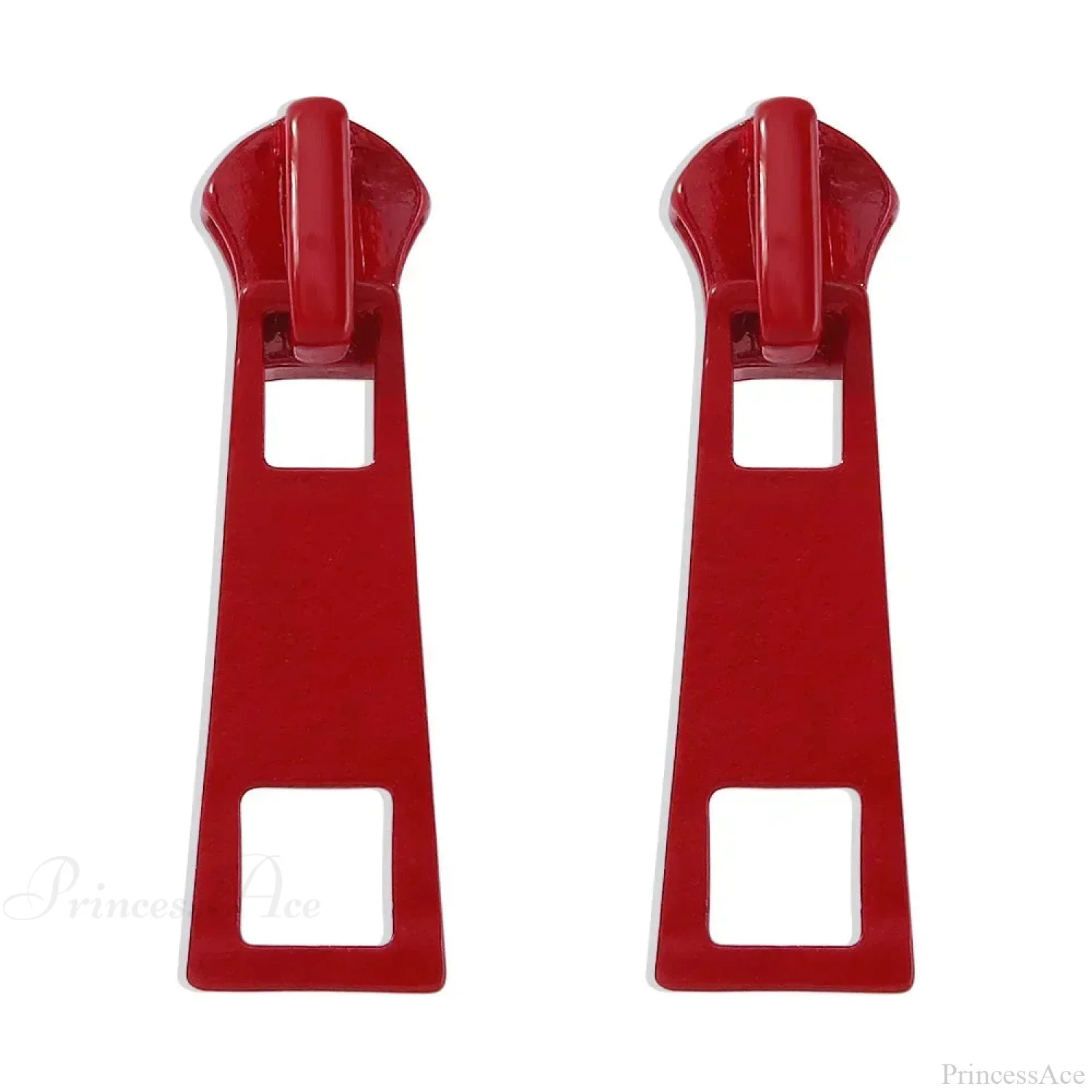 Characteristics Fastener Geometrical Rap Earring - Image 5