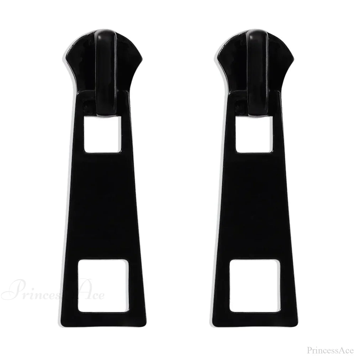 Characteristics Fastener Geometrical Rap Earring - Image 7
