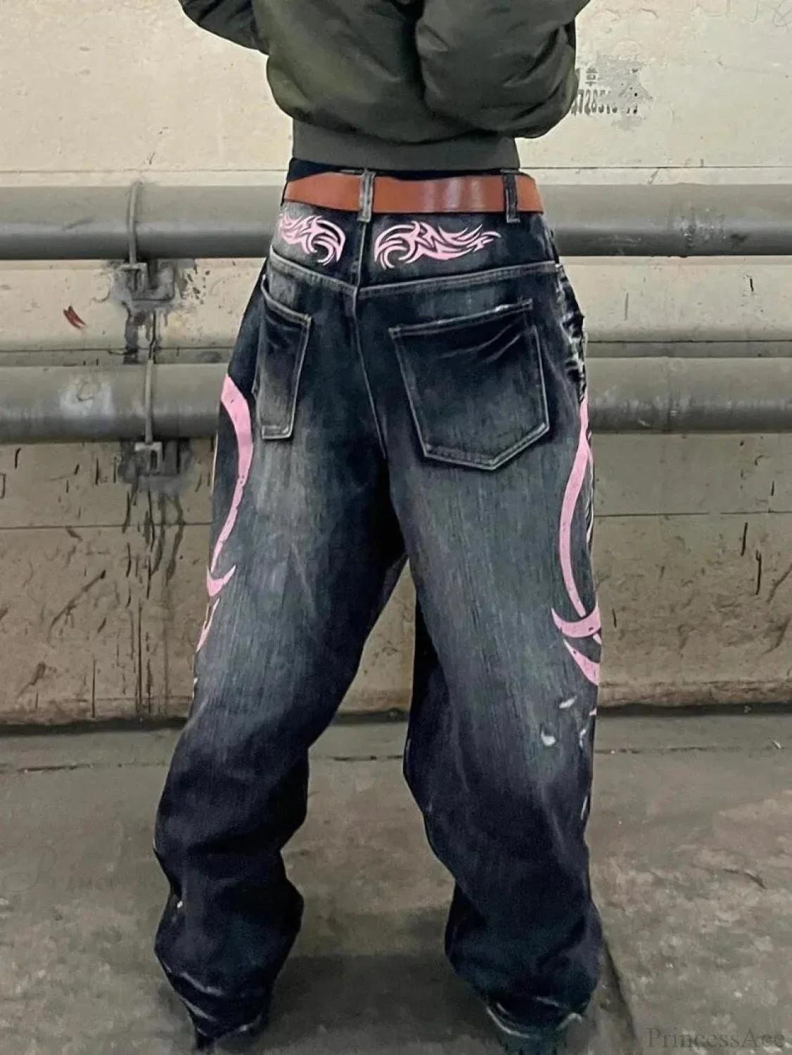 Clean Blade Print Gothic Trouser - Image 4