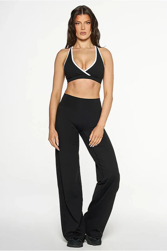 Color Block Casual Slim Three Piece Set - Image 6