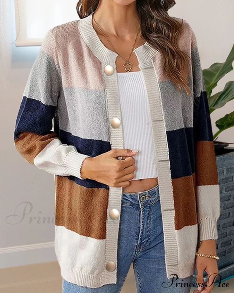 Colorblock for Cardigan Women - Image 7