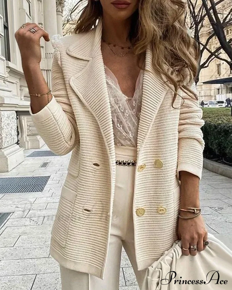 Colored Stylish Solid Jacket - Image 5