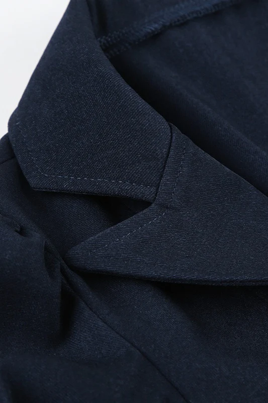 Commuter Preppy Bow Tie Button Down Blouse - Image 6