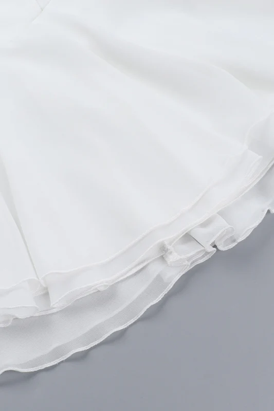 Cowl Neck Strapless Waist-Cinched Party Dress - Image 12