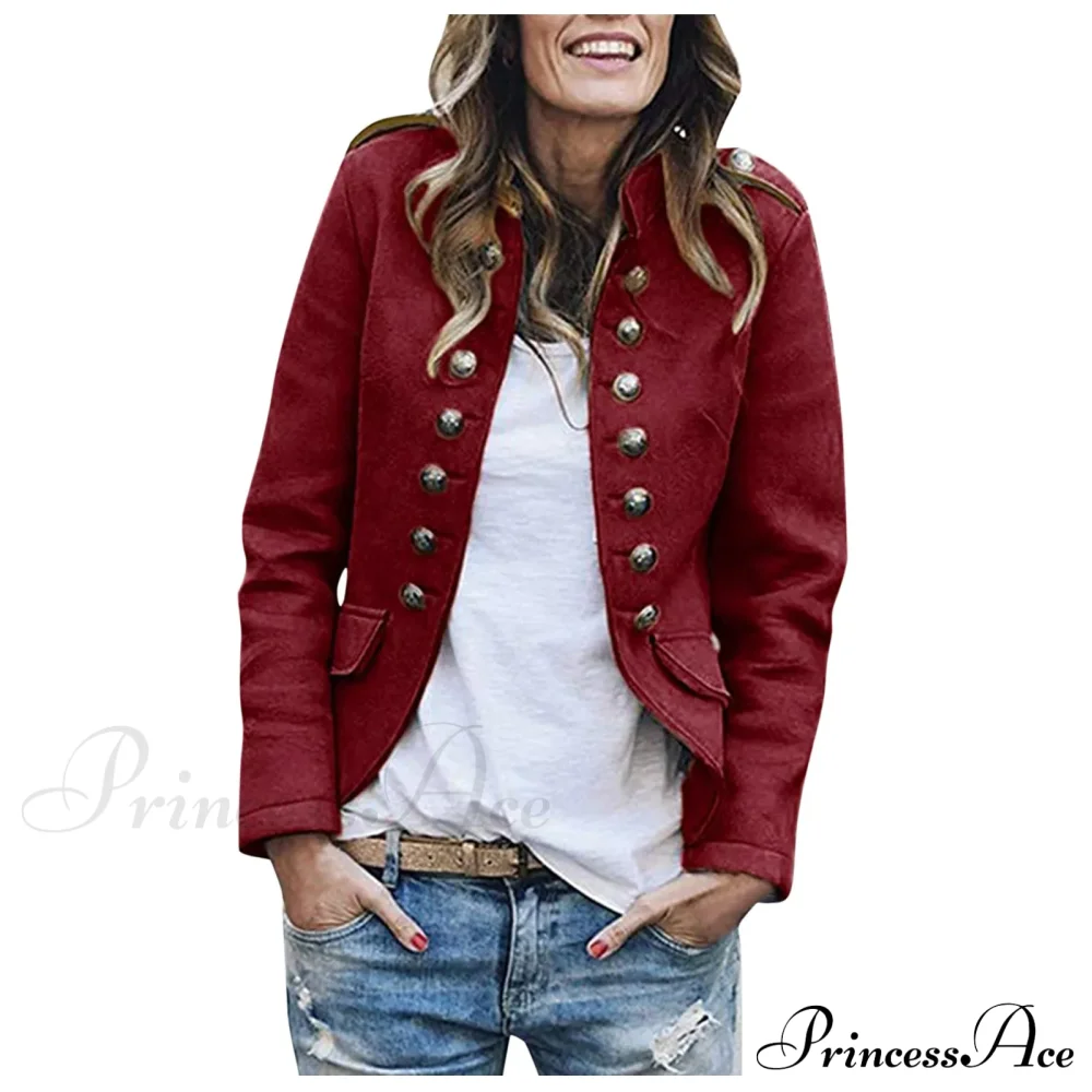 Winter Button Long Sleeve Stylish Elegant Fashionable Versatile Korean Woman Clothing Veste Femme Jacket - Image 5