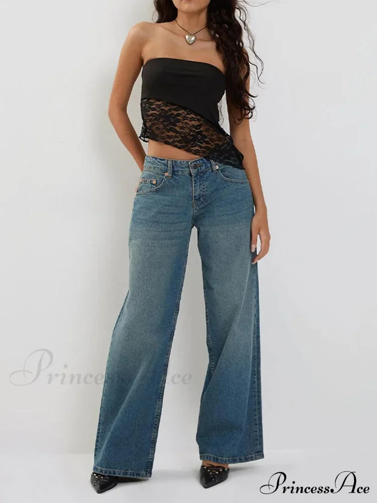 Women Chest Wrapping Solid Lace See Through Backless Casual Chic Strapless Crop Going Out Sleeveless Camis Tank top - Image 4