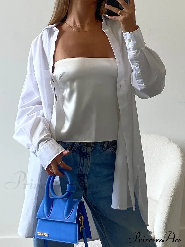 Satin Backless Crop Women Green Summer Cami Bandage Sleeveless Strapless Off Shoulder Tank top - Image 4