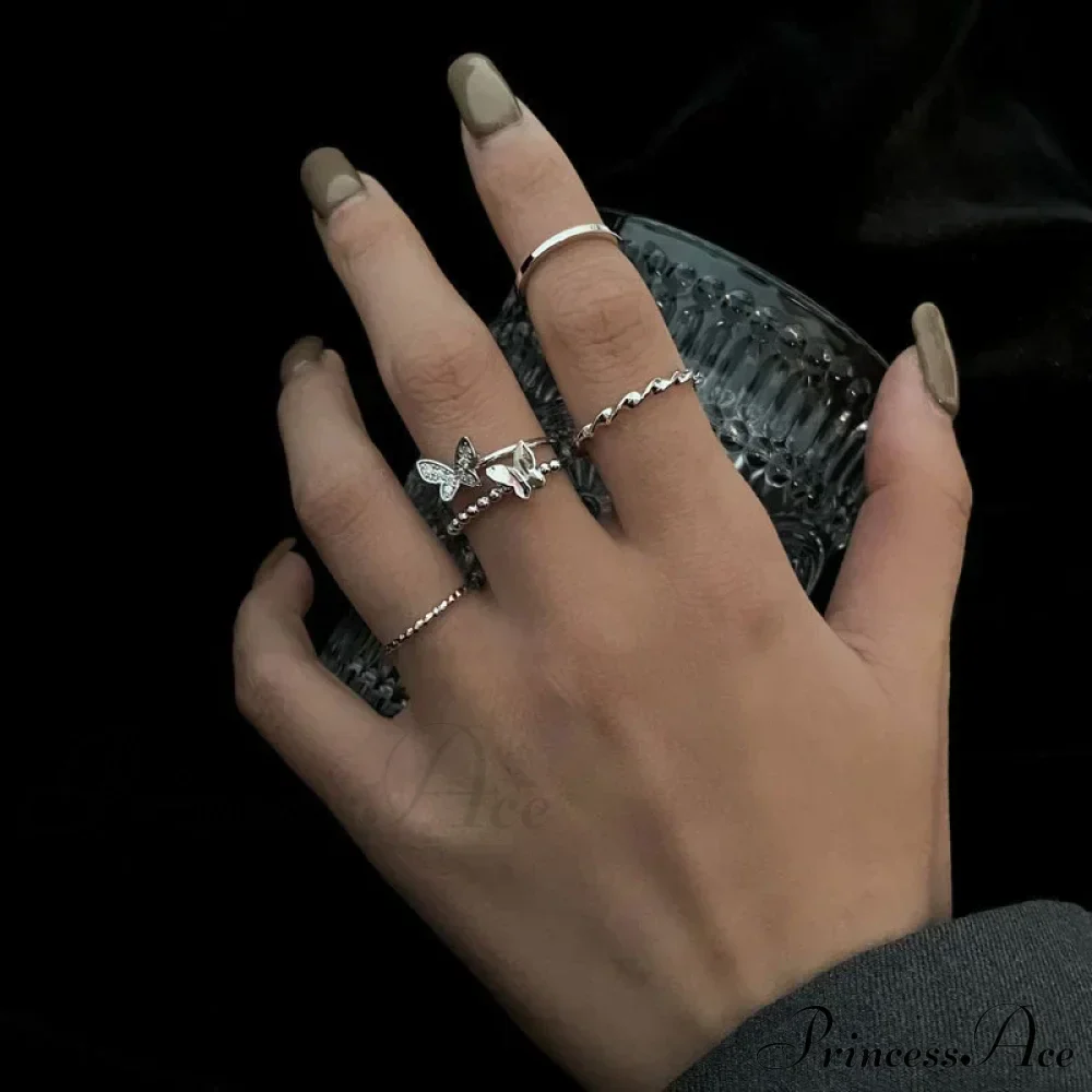 Sterling Simple Fashion Open Ring