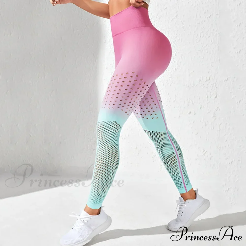 Seamless Out High Waist Push Up Tight Gym Legging - Image 4