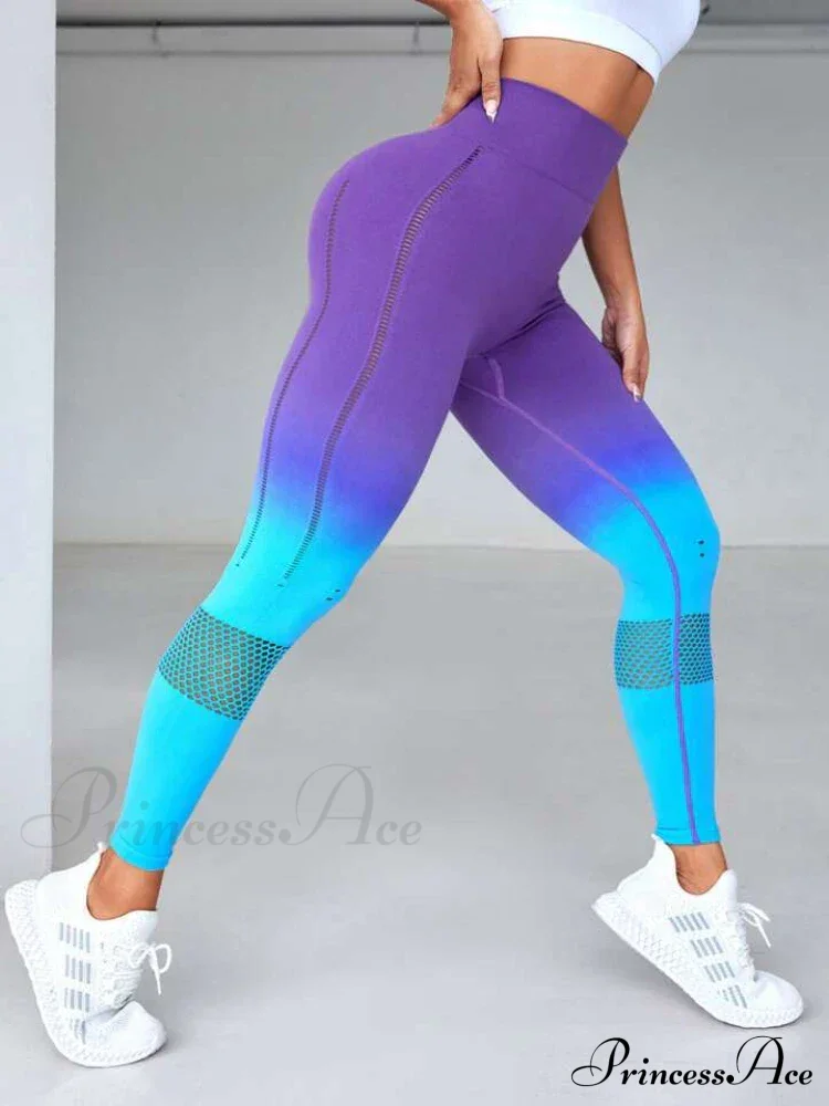 Seamless Sports Push Up Waist Yoga Gym Clothing Legging - Image 3