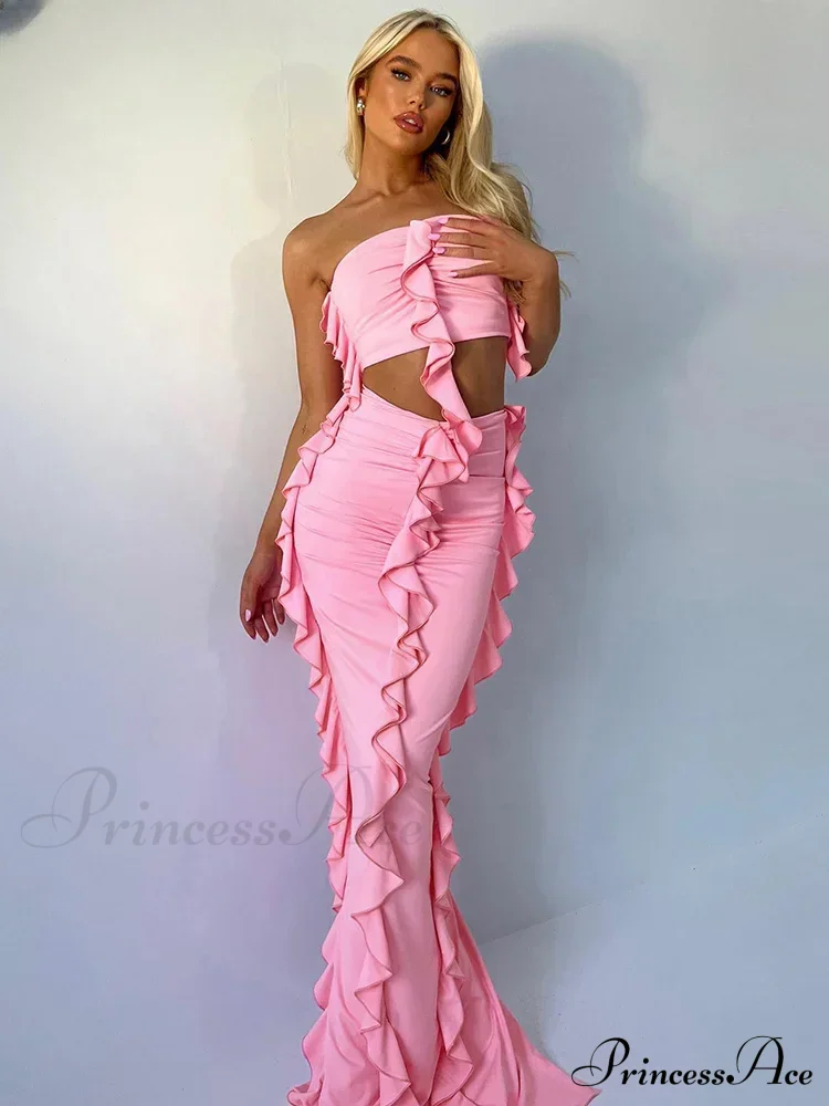Tassel Birthday Party Outfits Maxi Dress - Image 8