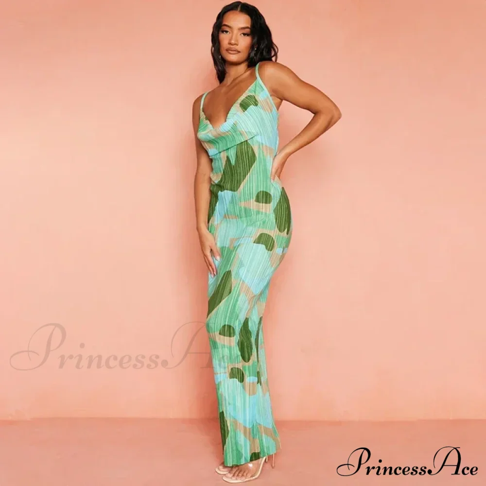 Party Club Evening Bodycon Long Maxi Dress - Image 3
