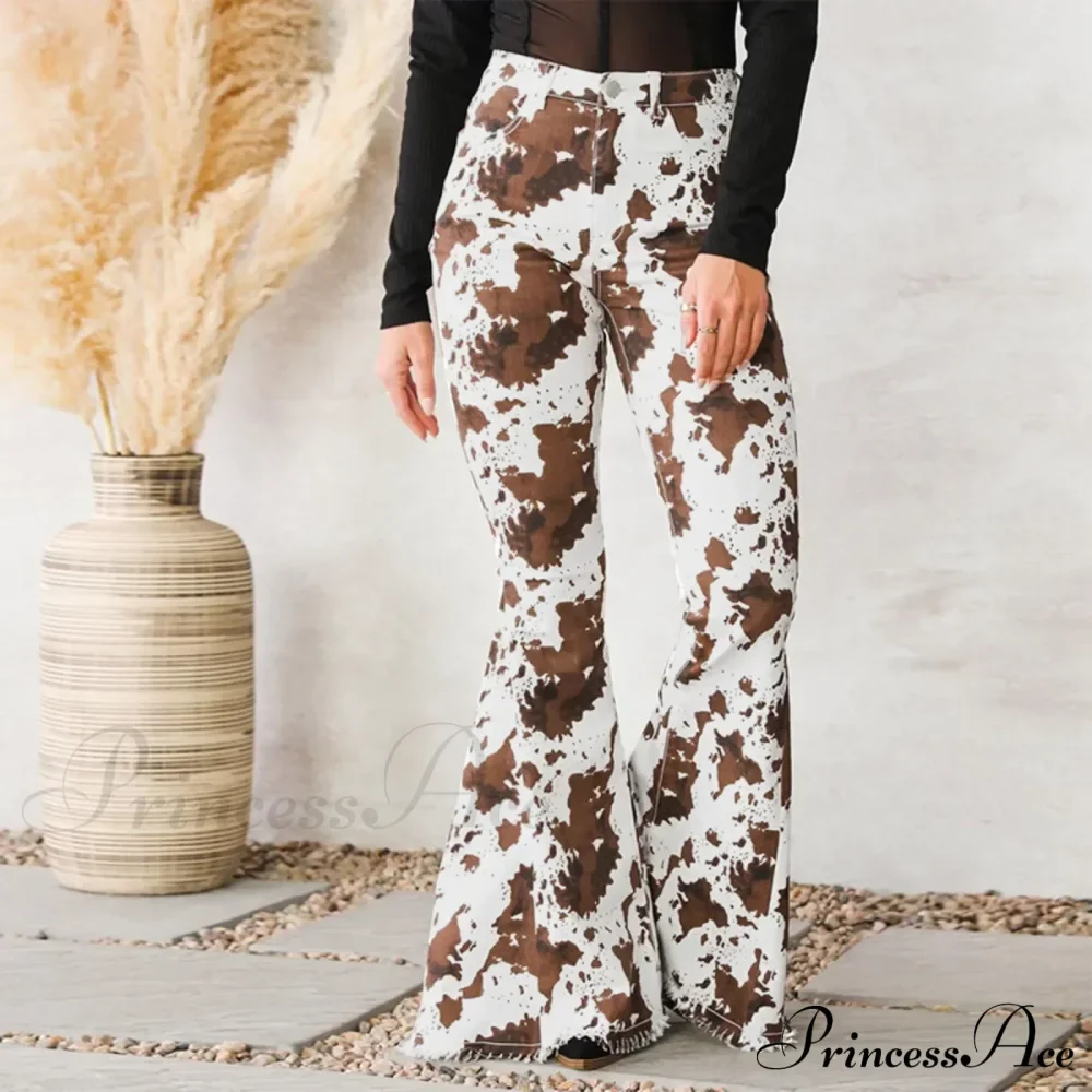 New Wide Leg Button Pocket Jeans - Image 3