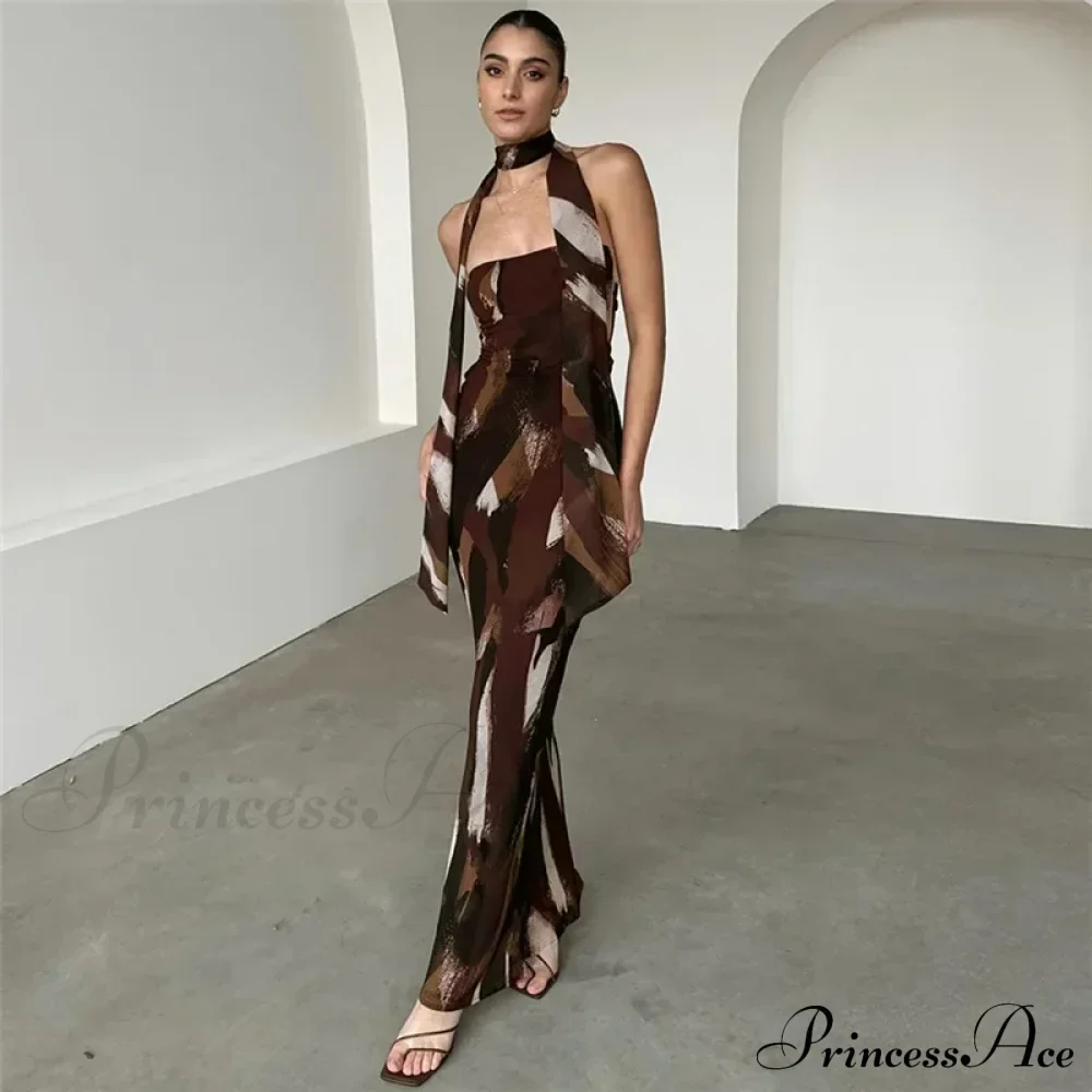 Fashion Print Maxi Dress - Image 7