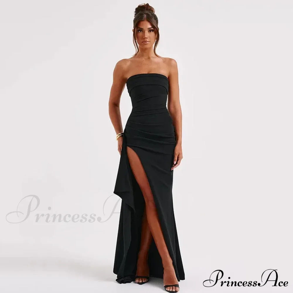 Spaghetti Strap Maxi Dress - Image 4