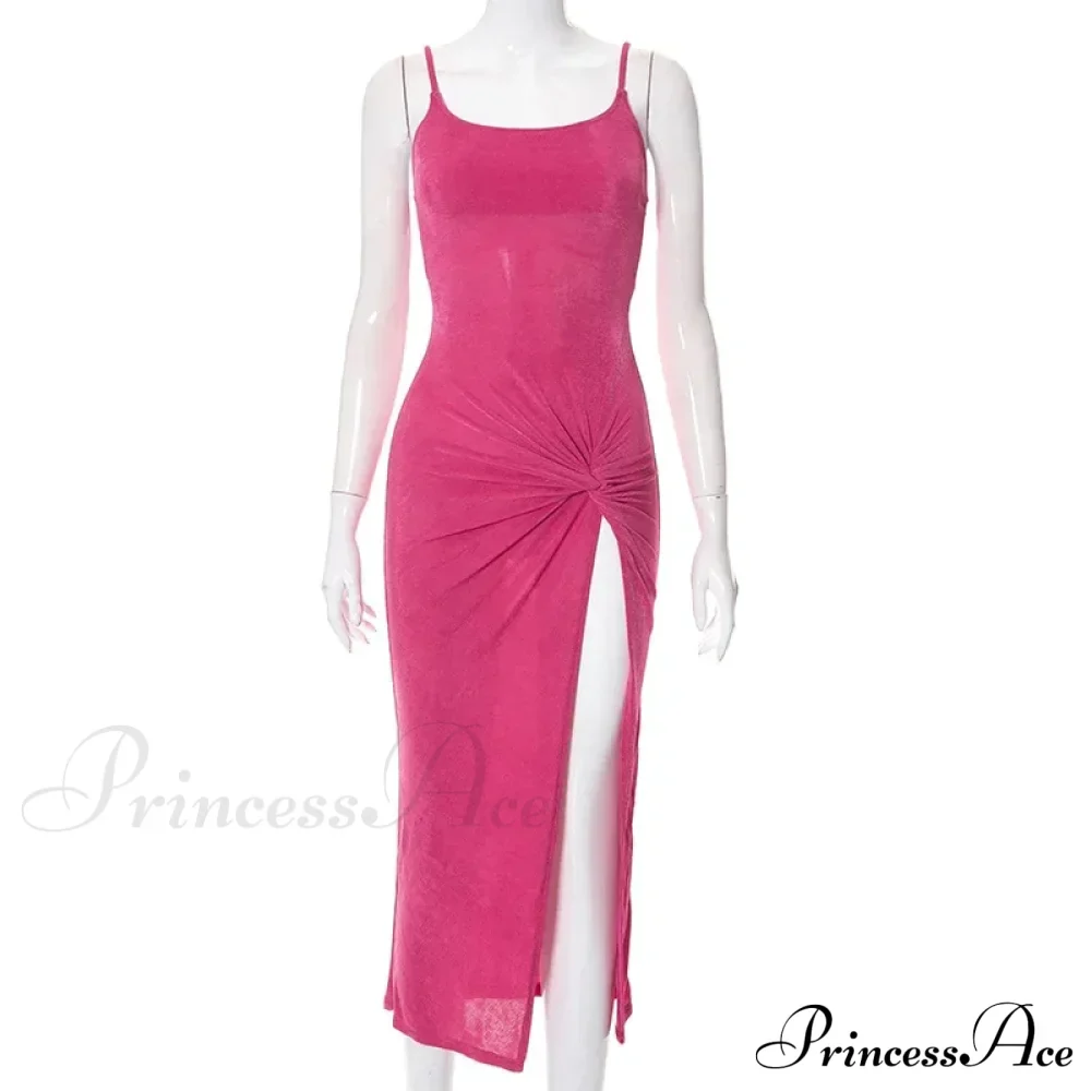 Spaghetti Strap Backless Club Beach Mini Dress - Image 5