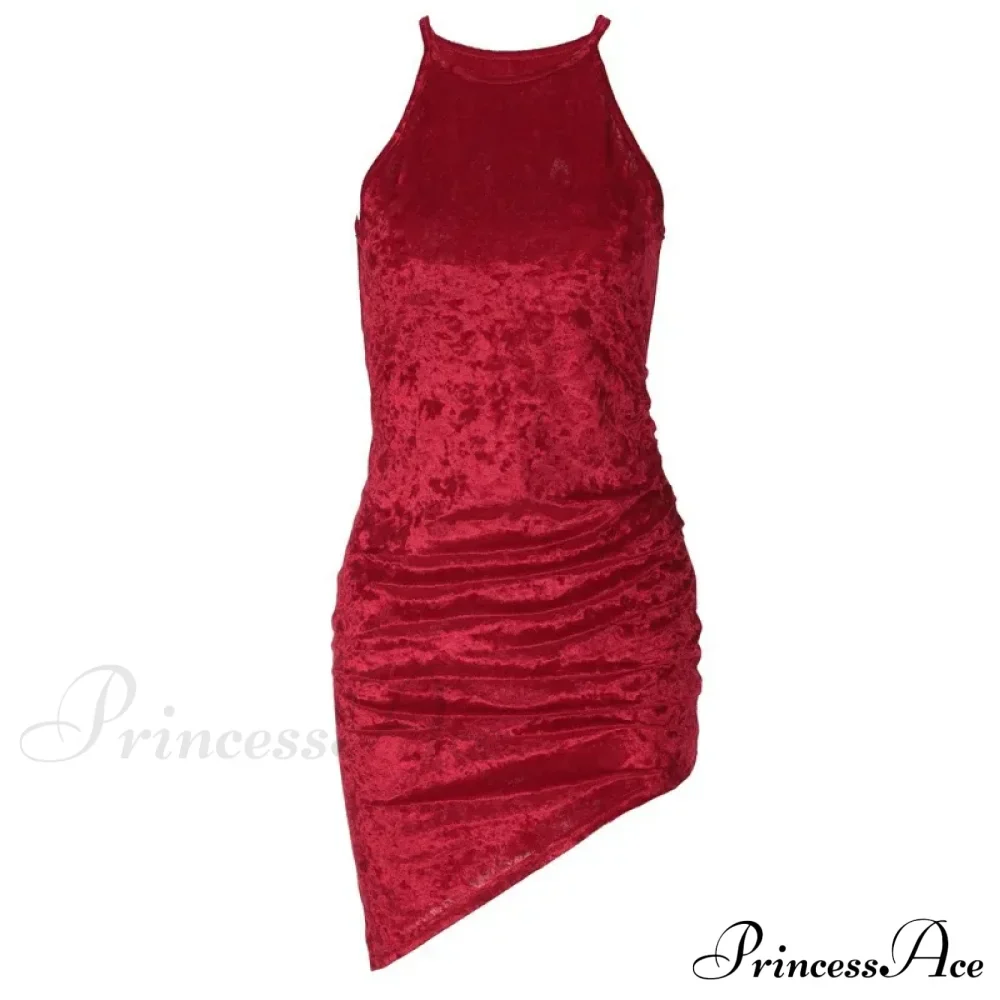 Women's Elegant Halter Neck Print Bodycon Mini Dress - Image 5
