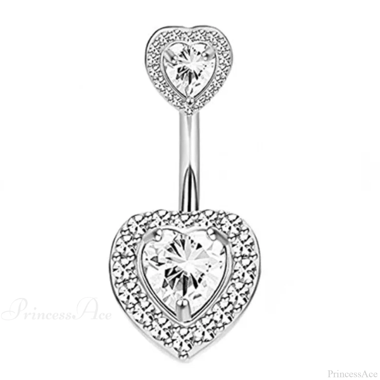 Crystal Dangle Gothic Belly Ring - Image 9