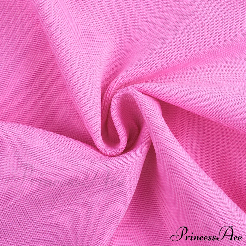 Cut Bodycon Warm-Season Out with Pink Sexy Gown Detail - Image 19