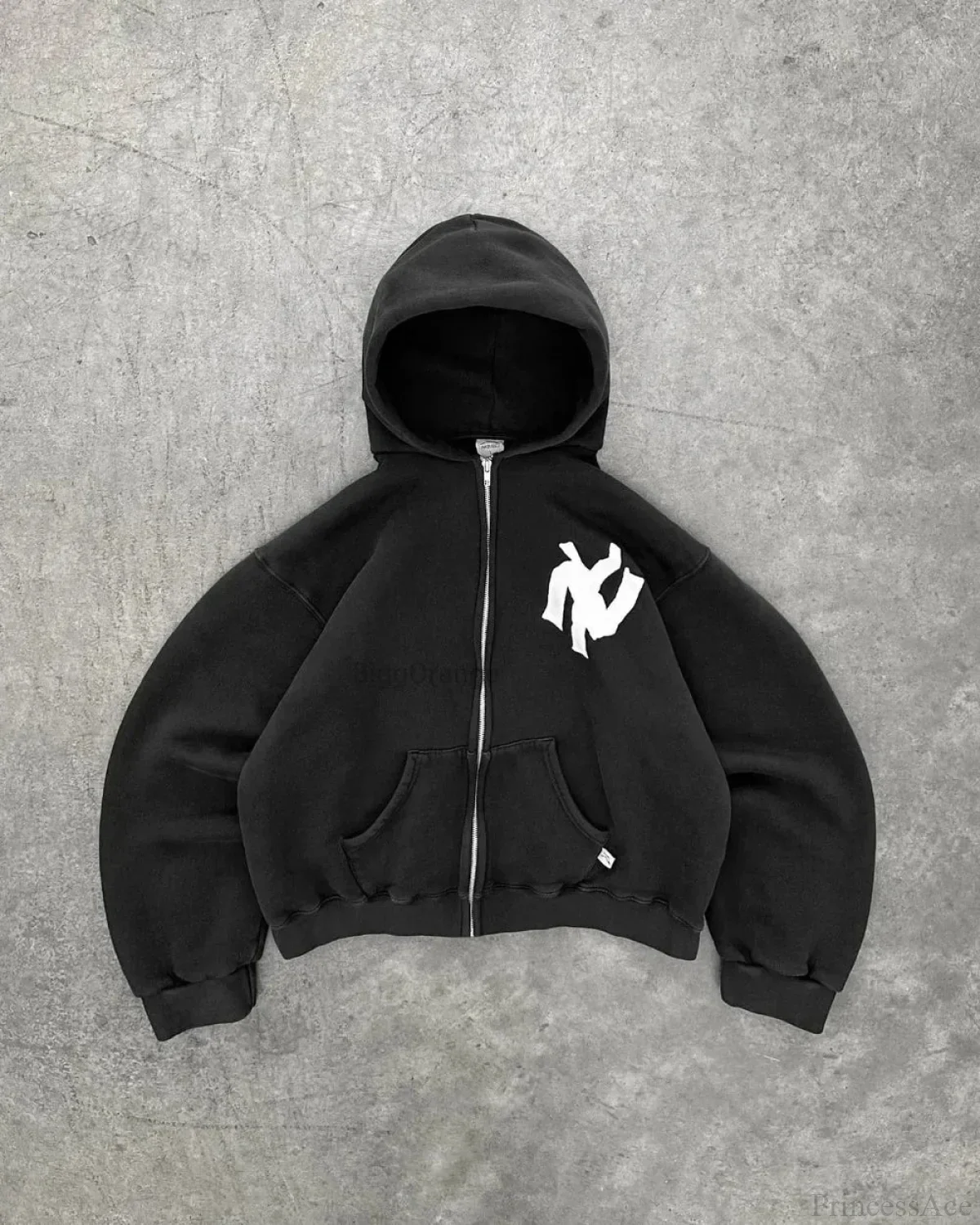 Dark Antique Large Design Hoodie - Image 10