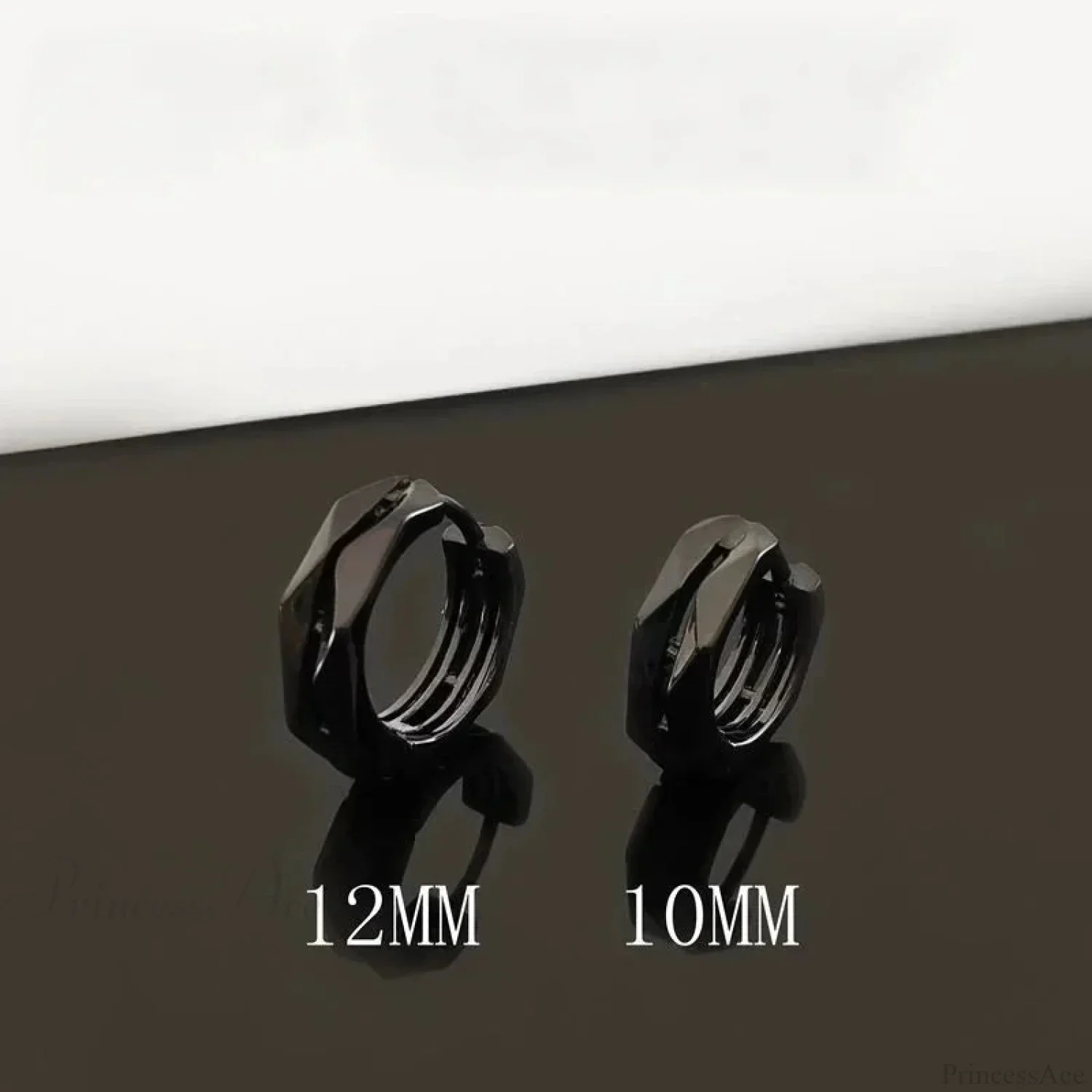 Dark Black Skull Awl Rock Declaration Earring - Image 19