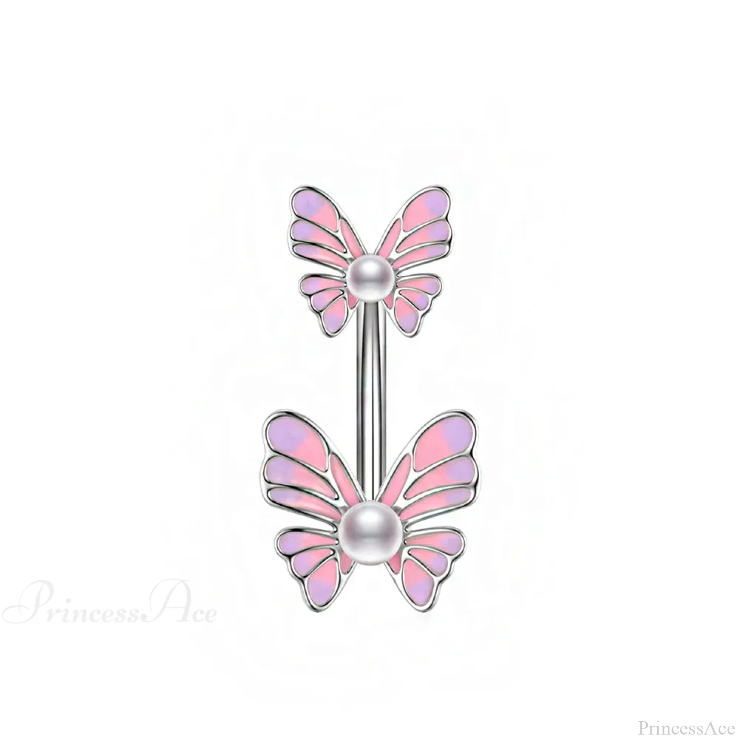 Dark Butterfly Pendant Belly Ring - Image 16