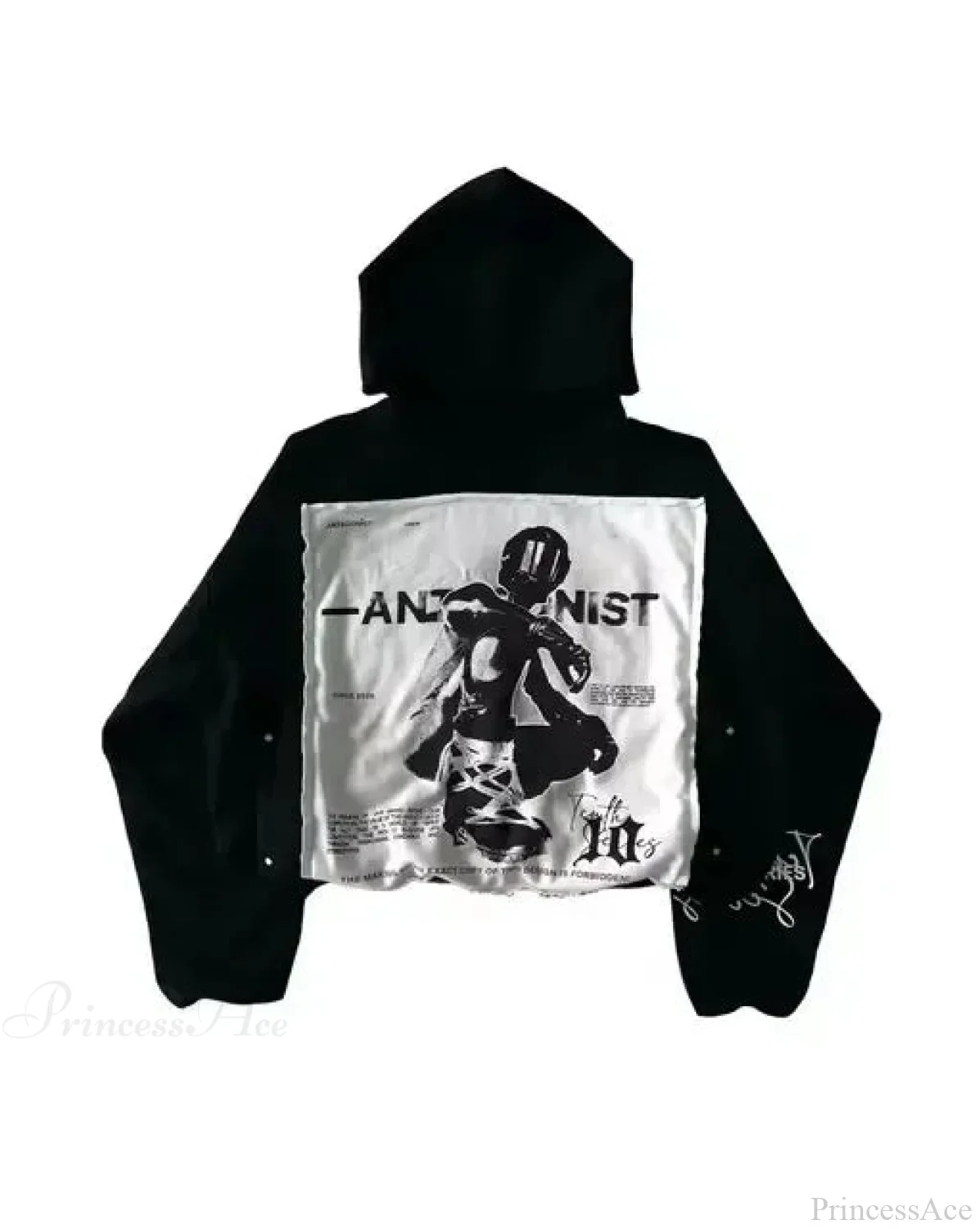 Dark Cross Graphic Pullover Hoodie - Image 8