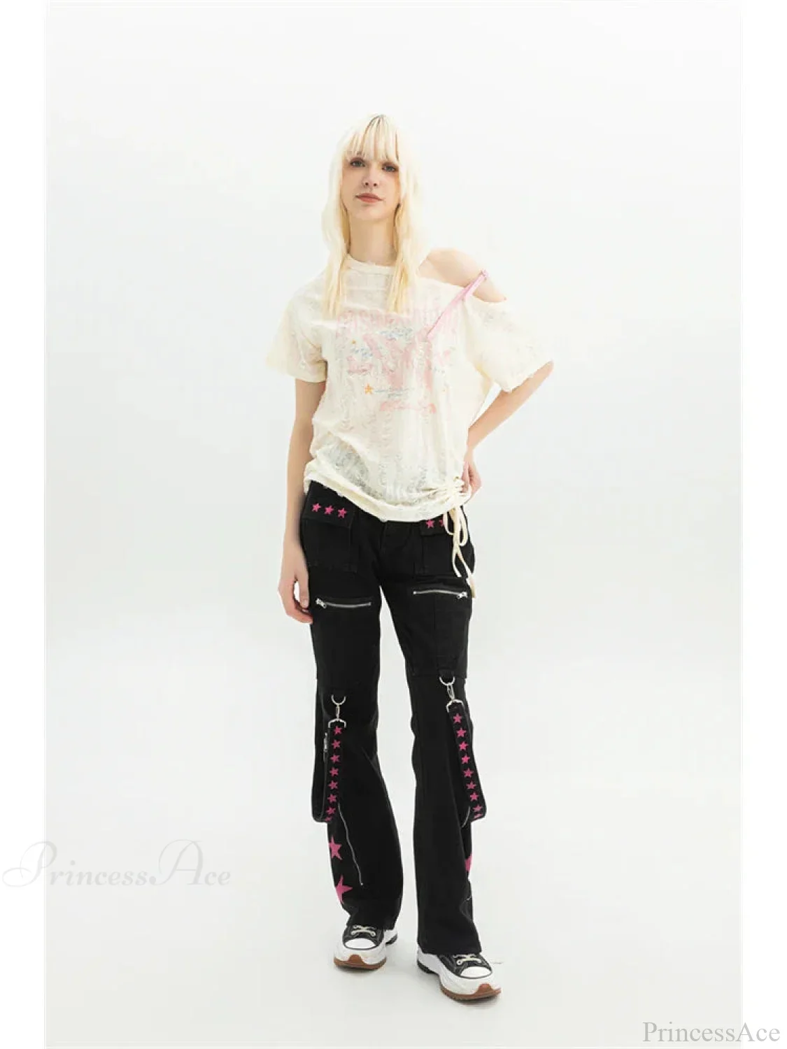 Dark Medieval Loose Cargo Pant