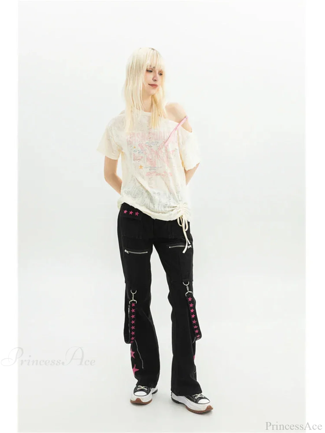 Dark Medieval Loose Cargo Pant - Image 2