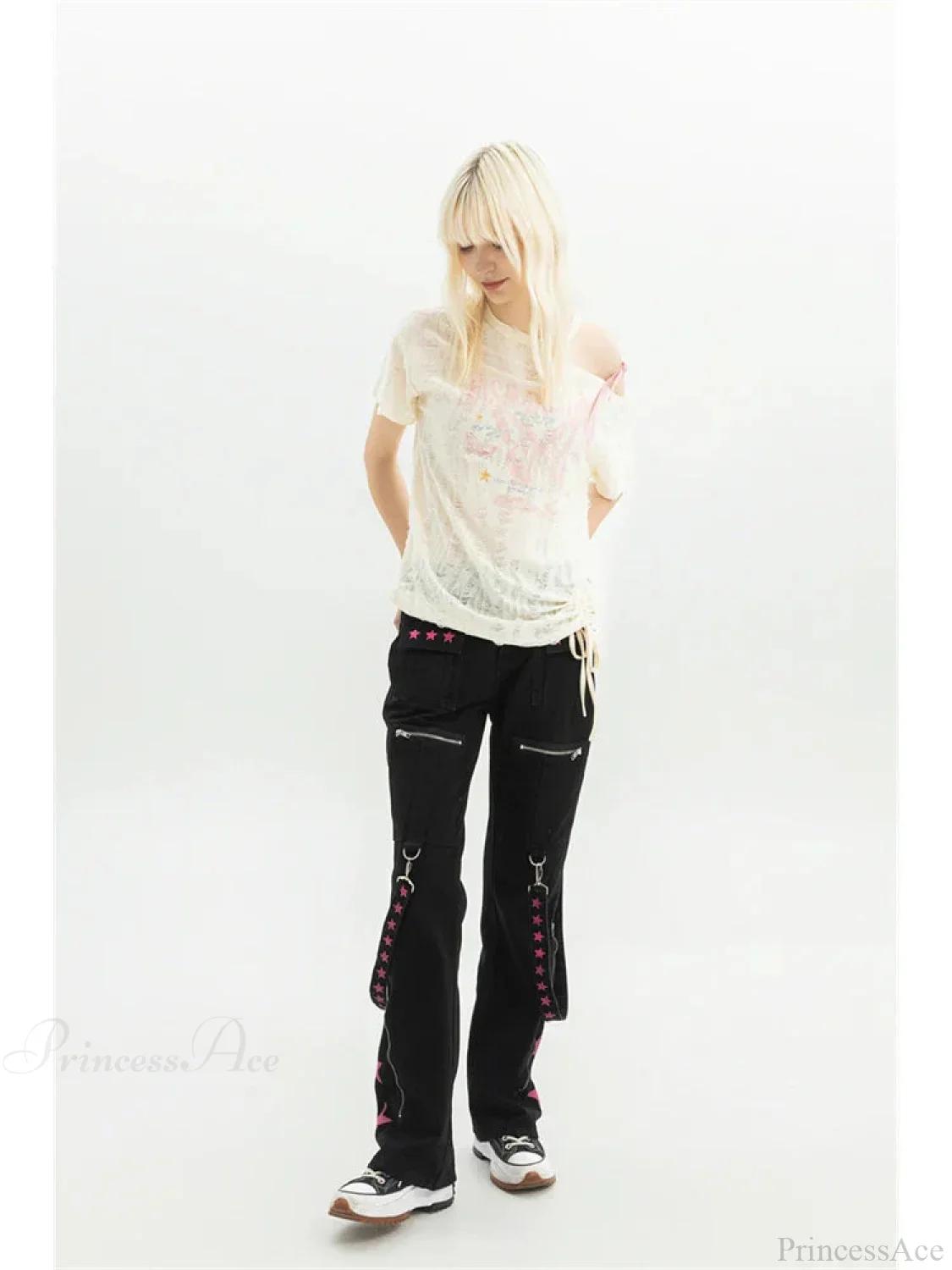 Dark Medieval Loose Cargo Pant - Image 3