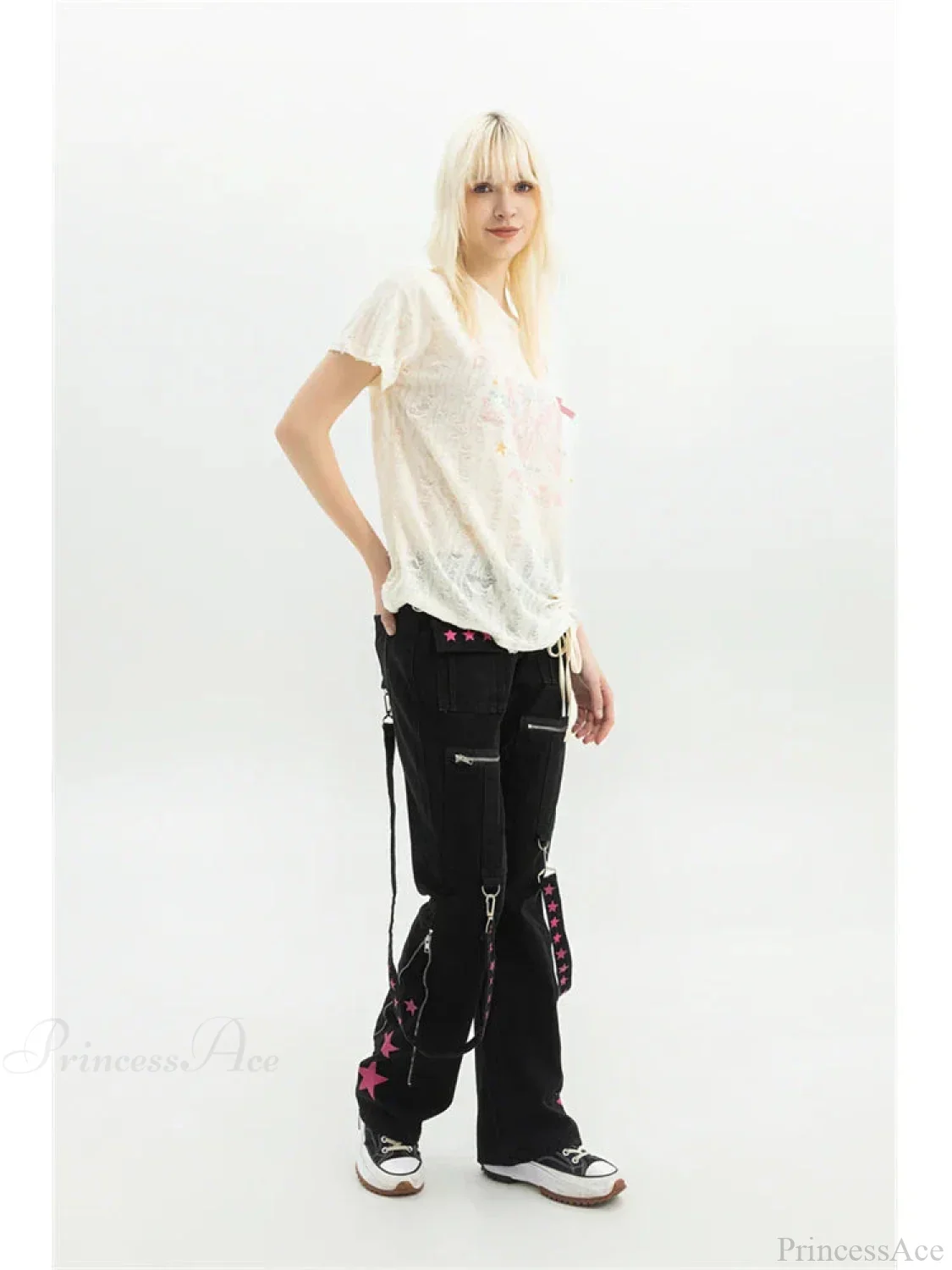 Dark Medieval Loose Cargo Pant - Image 4