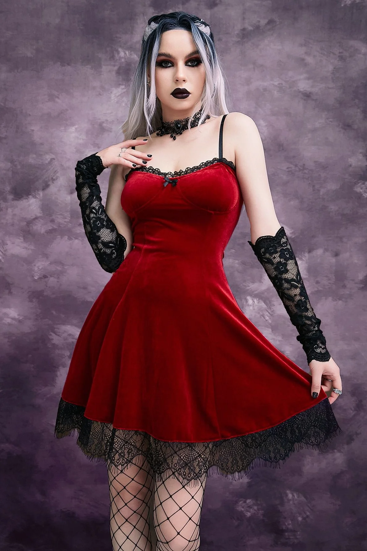 Dark Princess Gothic Dress - Image 5