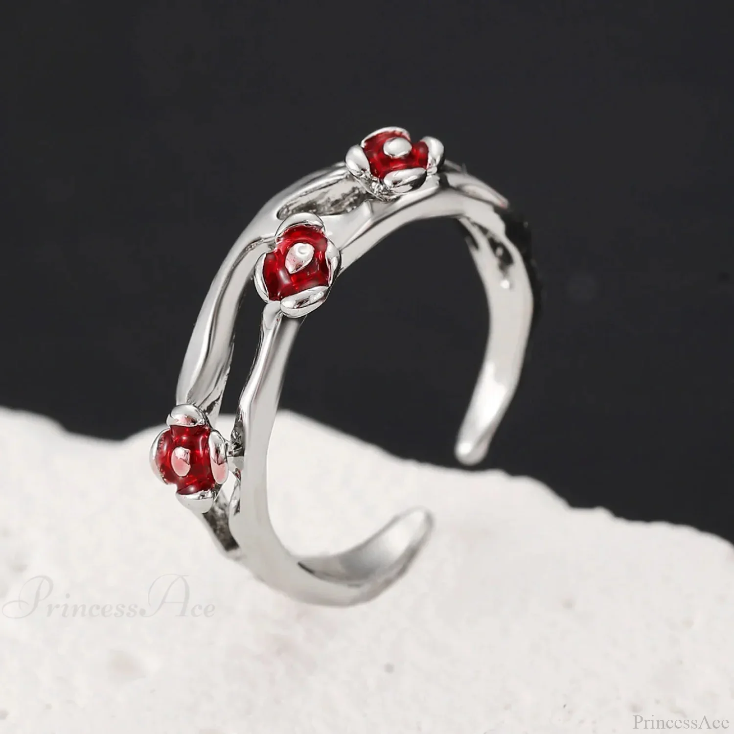 Dark Red Crystal Band - Image 10