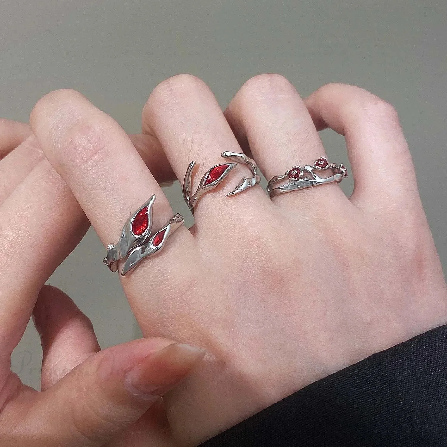 Dark Red Crystal Band - Image 4