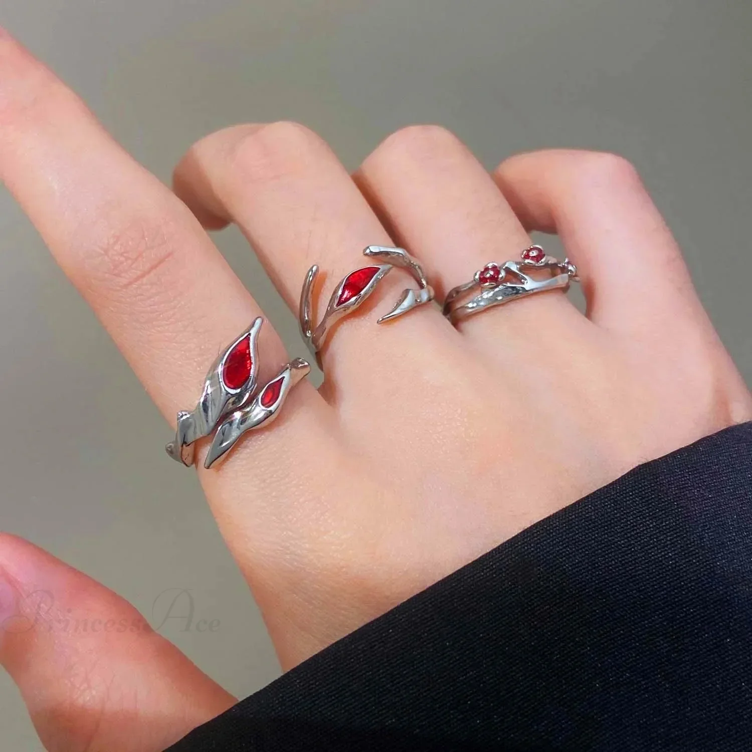Dark Red Crystal Band - Image 7