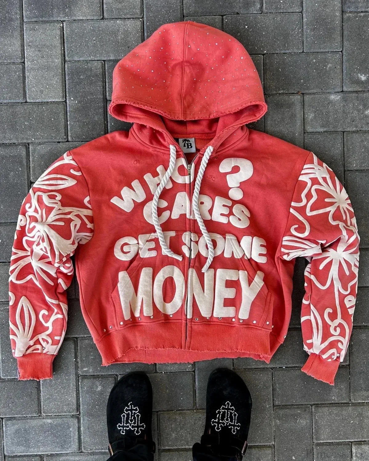 Dark Star Alphabet Zip Hoodie - Image 5