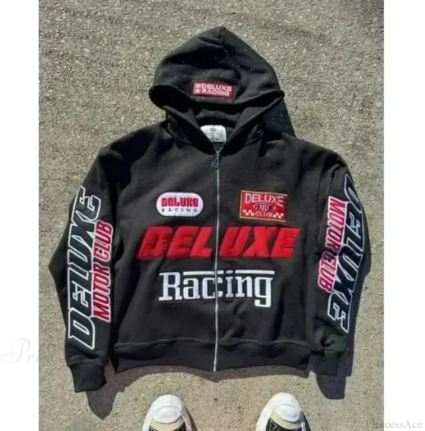 Dark Star Patch Huge Hoodie - Image 6