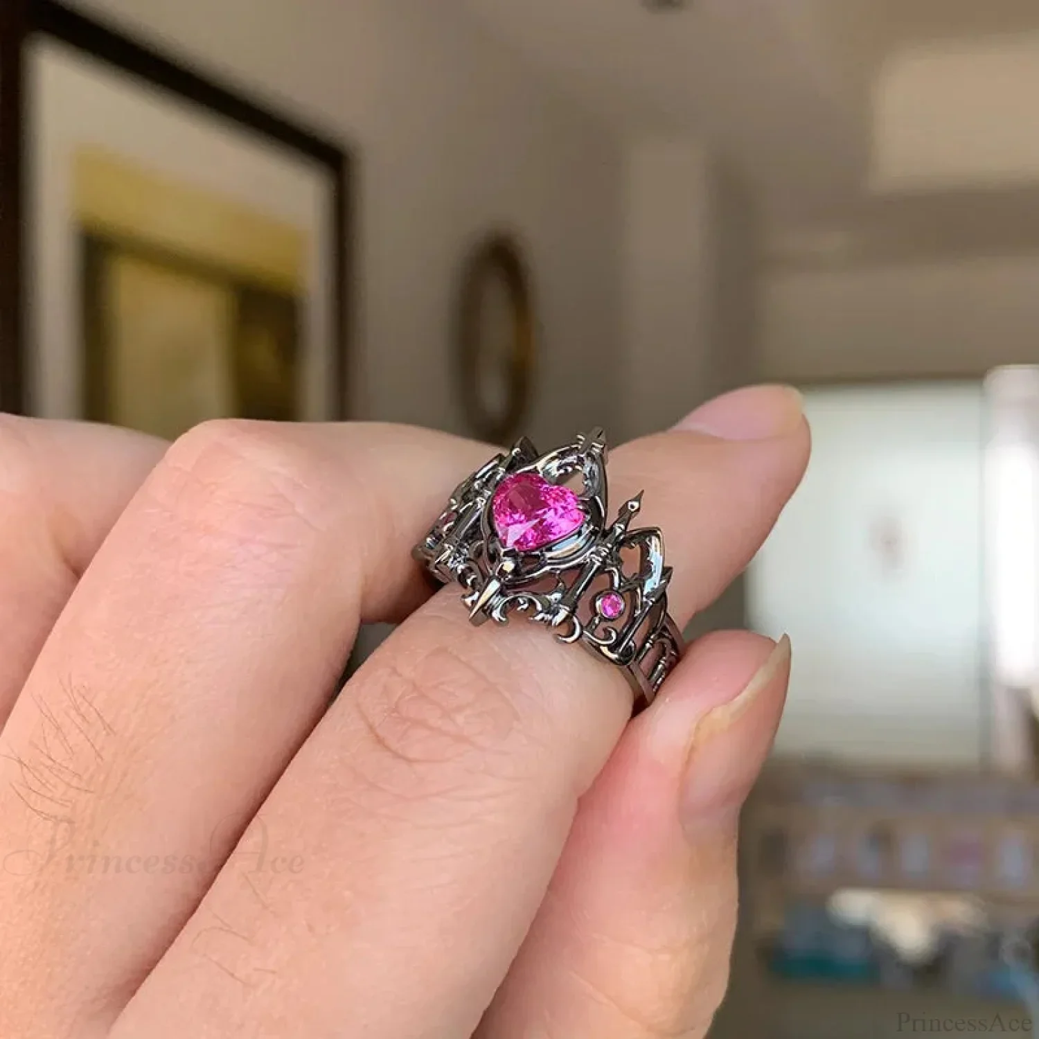 Dark Unpredictable Jewel Ring - Image 3