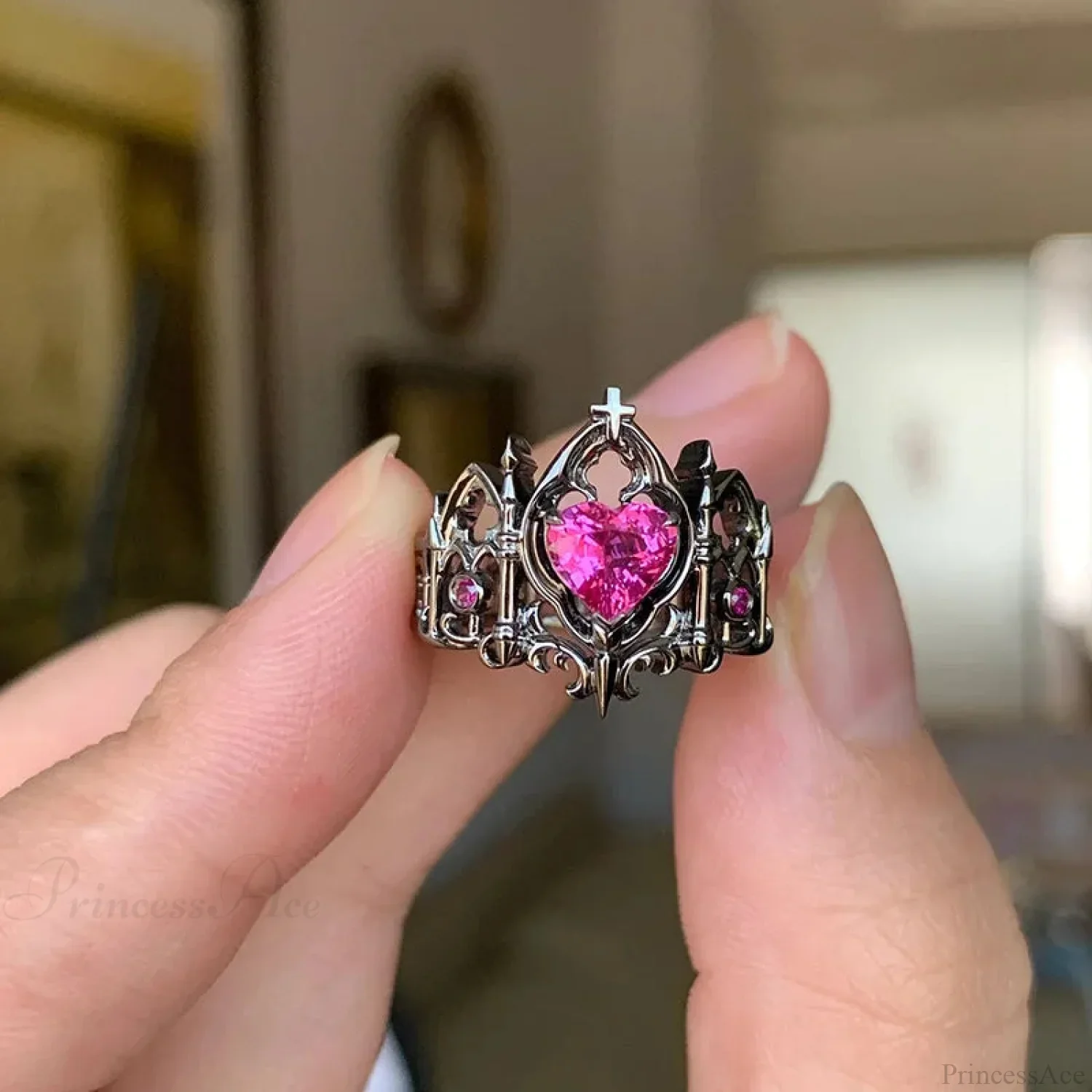 Dark Unpredictable Jewel Ring - Image 4