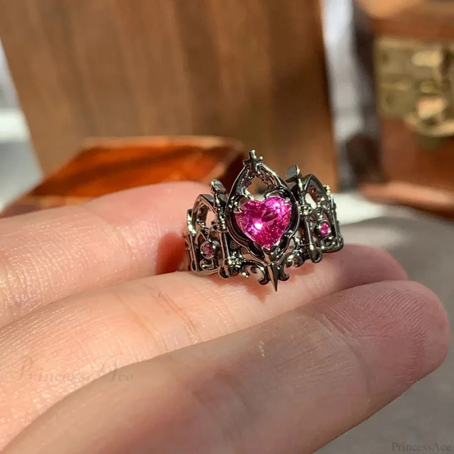 Dark Unpredictable Jewel Ring - Image 5