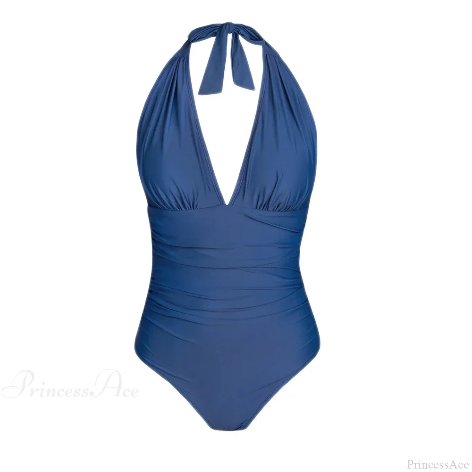 Deep V-neck Halter Backless One Piece Set - Image 13