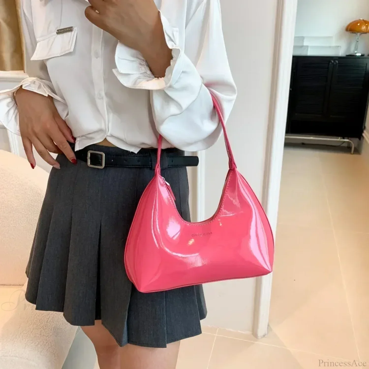 Designer Solid Shoulder Bag for Women - Image 8