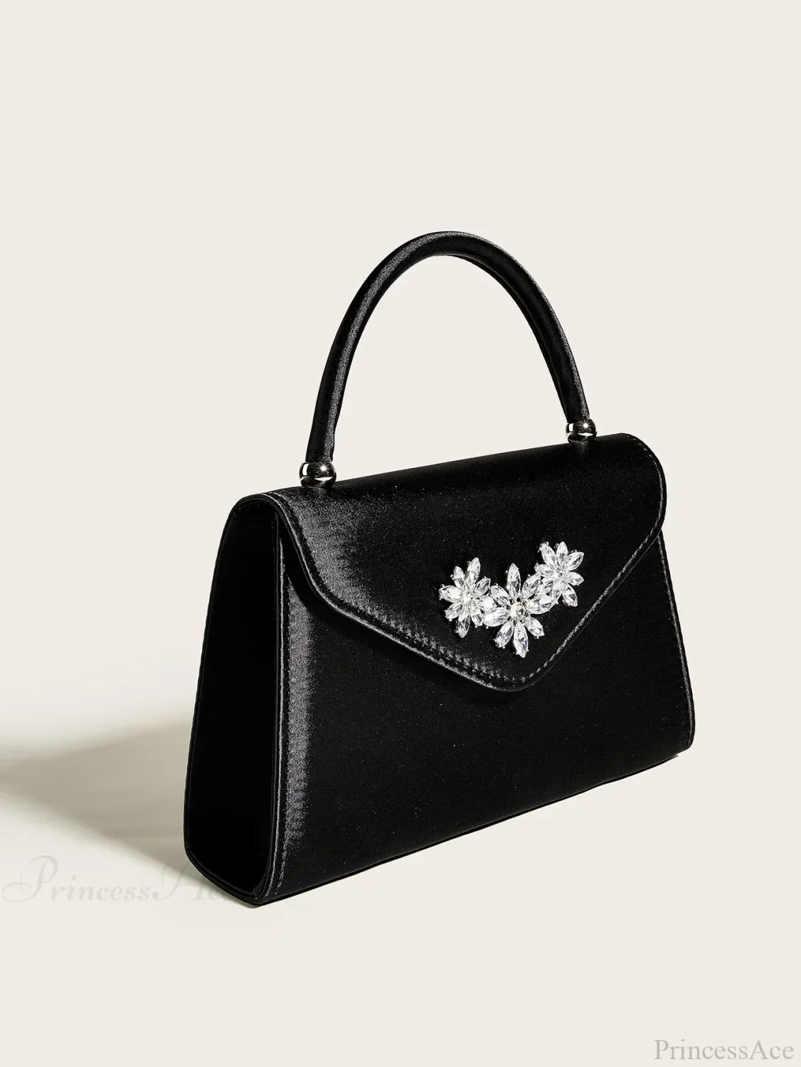 Diamond Wedding Clutch Purse Evening Party Shoulder Bag - Image 3