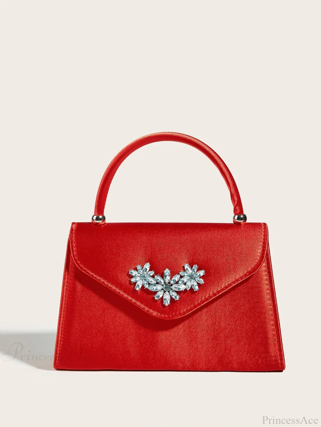 Diamond Wedding Clutch Purse Evening Party Shoulder Bag - Image 5
