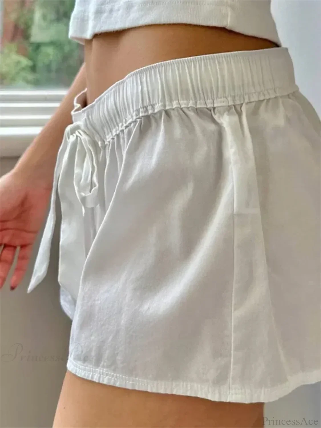 Drawstring Elastic Sleep Short - Image 3