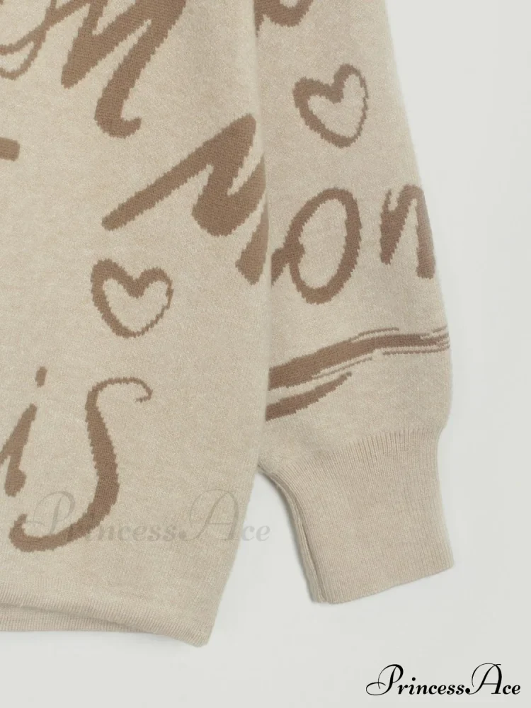 Drawstring Round Neck Sweater - Image 12
