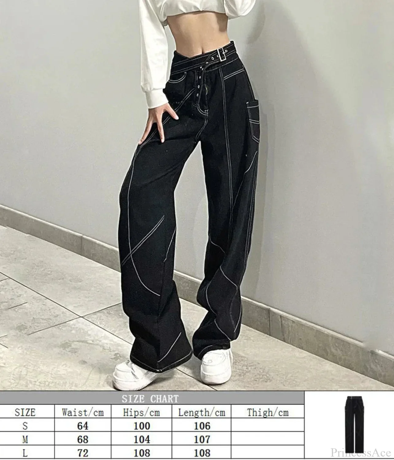 Dress Gothic Denim Rebel Pant - Image 12